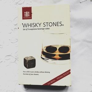 Teroforma's Whiskey Stones  NO-MELT soapstones Stay Cold Drinks